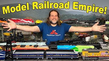 A Full Tour of My Amazing O Gauge Model Train Layout!