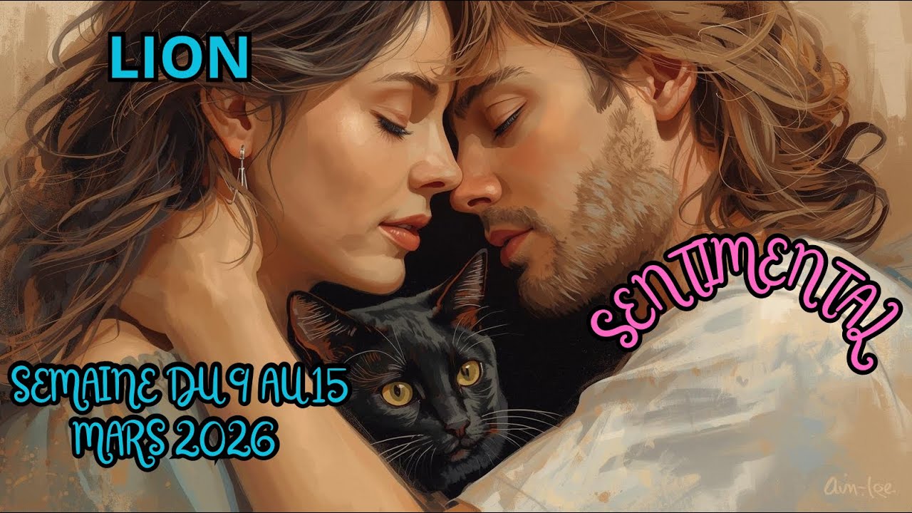 LION ♌️ GUIDANCE SENTIMENTALE DU 9 AU 15 MARS 2026❤️ #guidancesentimentale #tiragesemaine #lion