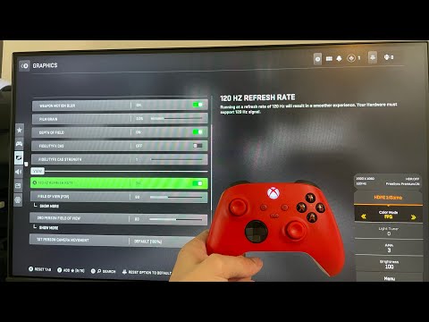 Xbox Series X/S: How to Enable 120Hz/FPS Output in Warzone 2 Tutorial! (Xbox Series Warzone 2 120Hz)