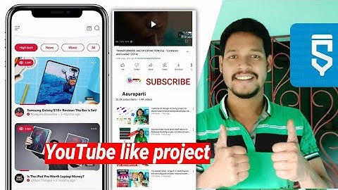 YouTube like project in sketchware #AndroidAppdeveloper #sketchware #Aauraparti