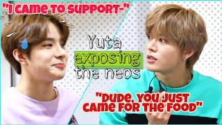 Yuta exposing the neos for no reason | NCT ユウタ
