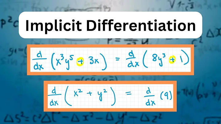 Implicit Differentiation in Minutes! What are Implicit Derivatives? How to Find? #maths #calculus