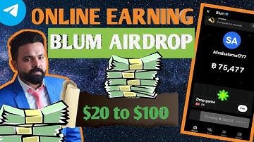 online earn blum crypto currency by telegram bots and earn airdrop