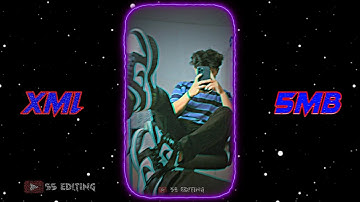 Welcome To Competition 🔥💯 || New Attitude xml file 😈💥 || Attitude xml #xml_file #alight_motion