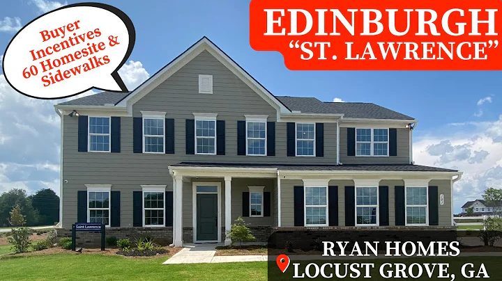 Living in Locust Grove, Georgia | Edinburgh | Stunning Saint Lawrence Plan | Atlanta New Homes