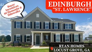 Living in Locust Grove, Georgia | Edinburgh | Stunning Saint Lawrence Plan | Atlanta New Homes