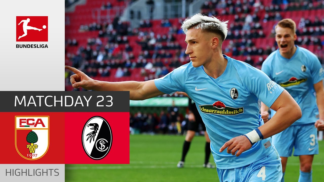 New FC Augsburg - SC Freiburg 1-2 | Highlights | Matchday 23 – Bundesliga 2021/22