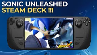 Guia Completo Sonic Unleashed no STEAM DECK !!!