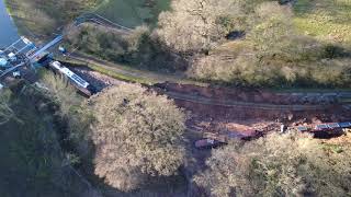 Overview Of The Breach Near Whitchurch