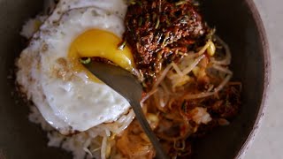 hansik, dallaejang and kongnamul bab of Korean spring food