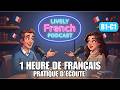 1 HEURE d’écoute en français (B1–C1) | Avec sous-titres