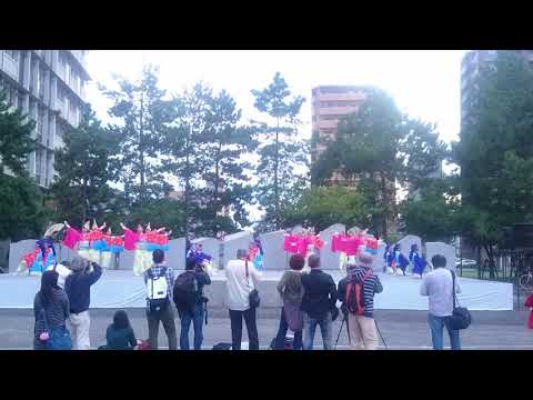 いなん　YOSAKOI高松祭り2017サンポート高松ステージ1日目