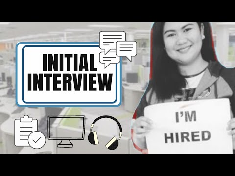 Comment passer un centre BPO / appel Interview initiale? | Philippines | France Valderrama