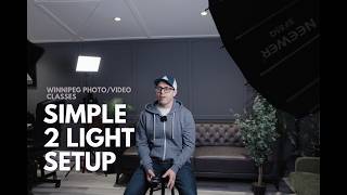 How to Light Professional Interviews with Just 2 Lights
