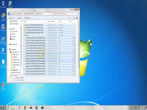www.PCHow.com - Clear Windows Update Cache Win 7