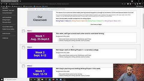 Overview of Week 1, ENGL 1100