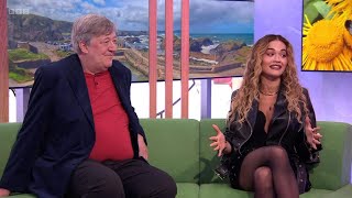 Rita Ora, Stephen Fry On The One Show [30.05.2024]