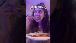 African party part 2 #indian #funny #food #culture #newfoodie #teluguvlogs #andhrapradesh
