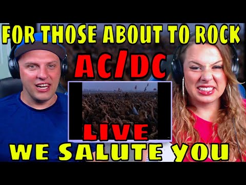 Reaction To AcDc - For Those About To Rock We Salute You | The Wolf Hunterz Reactions