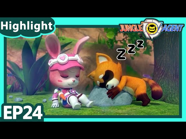 【Jungle Agent S1 Highlight】24 Sleepy Music Crisis | Power Heroes | Robot | Kids Cartoon | Rescue class=