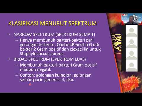 Prinsip terapi dengan antimikrobial (Rekaman kuliah 1)