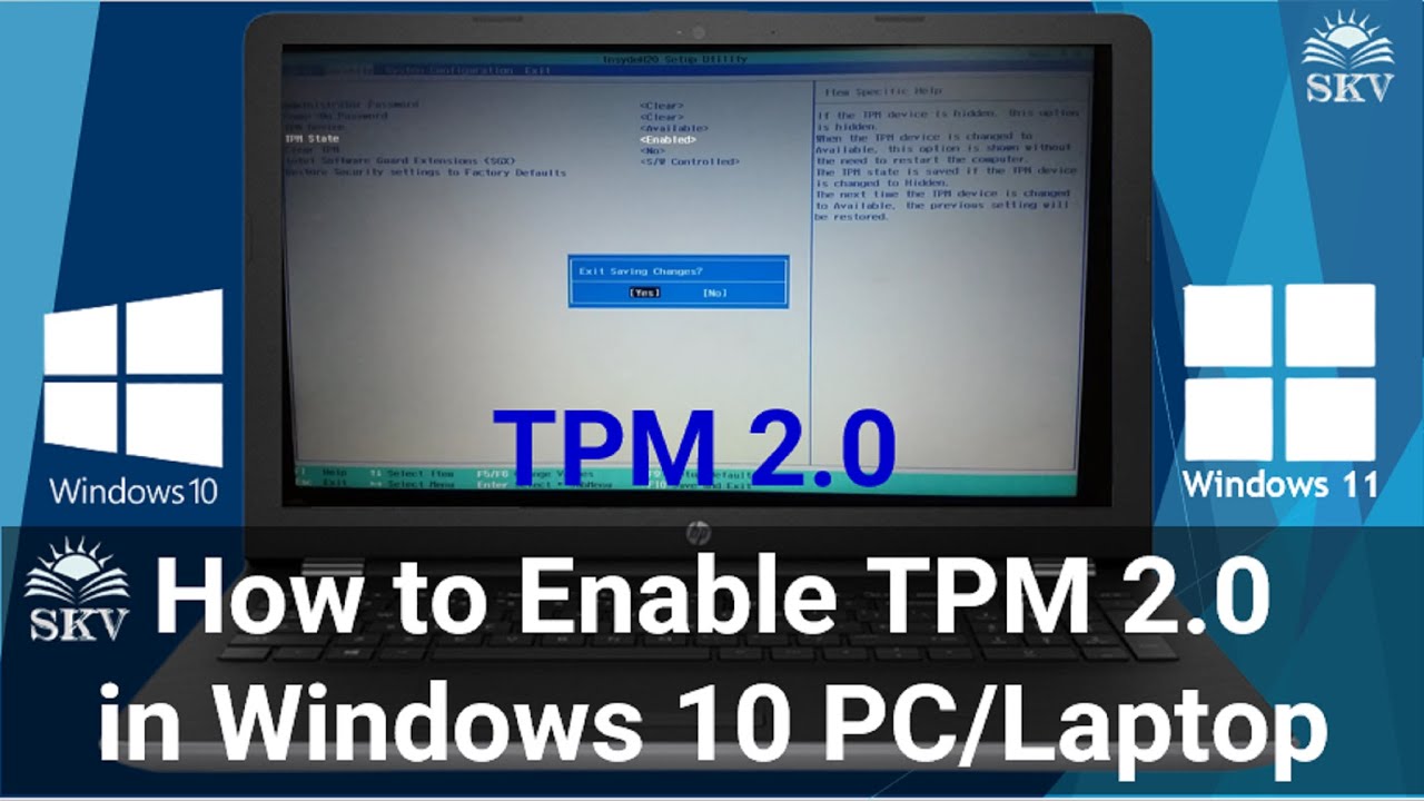 How To Enable Trusted Platform Module Tpm On Windows Pc | The Best Porn