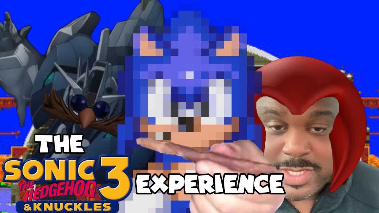 The Sonic The Hedgehog 3 Experience & knuckles - YouTube