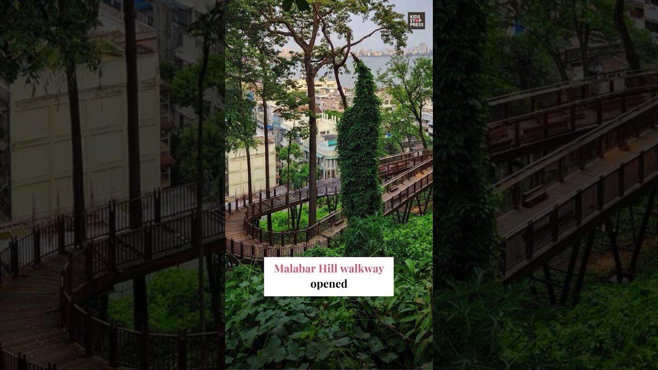 Mumbai's 1st Elevated Nature Walk Way In Malabar Hill 