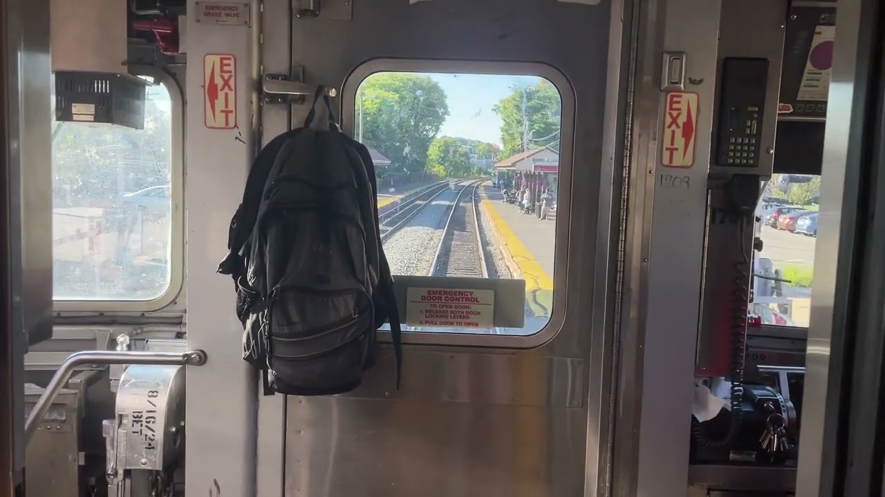 MBTA Front View - Haverhill Line: Reading to Boston