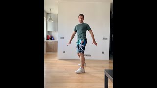 Good Old Dance Cardio Aerobics Workout at Home. 10- minute basic and easy 32-count fitness routine.