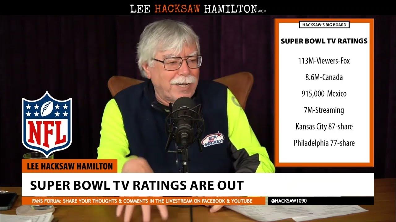 Super Bowl TV Ratings thru the roof! NFL in Canada, Mexico, and Europe