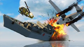 Realistic BATTLESHIP Destruction | Teardown