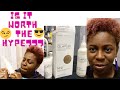 Olaplex No.0 Hair Treatment Review; On Short Natural Hair;