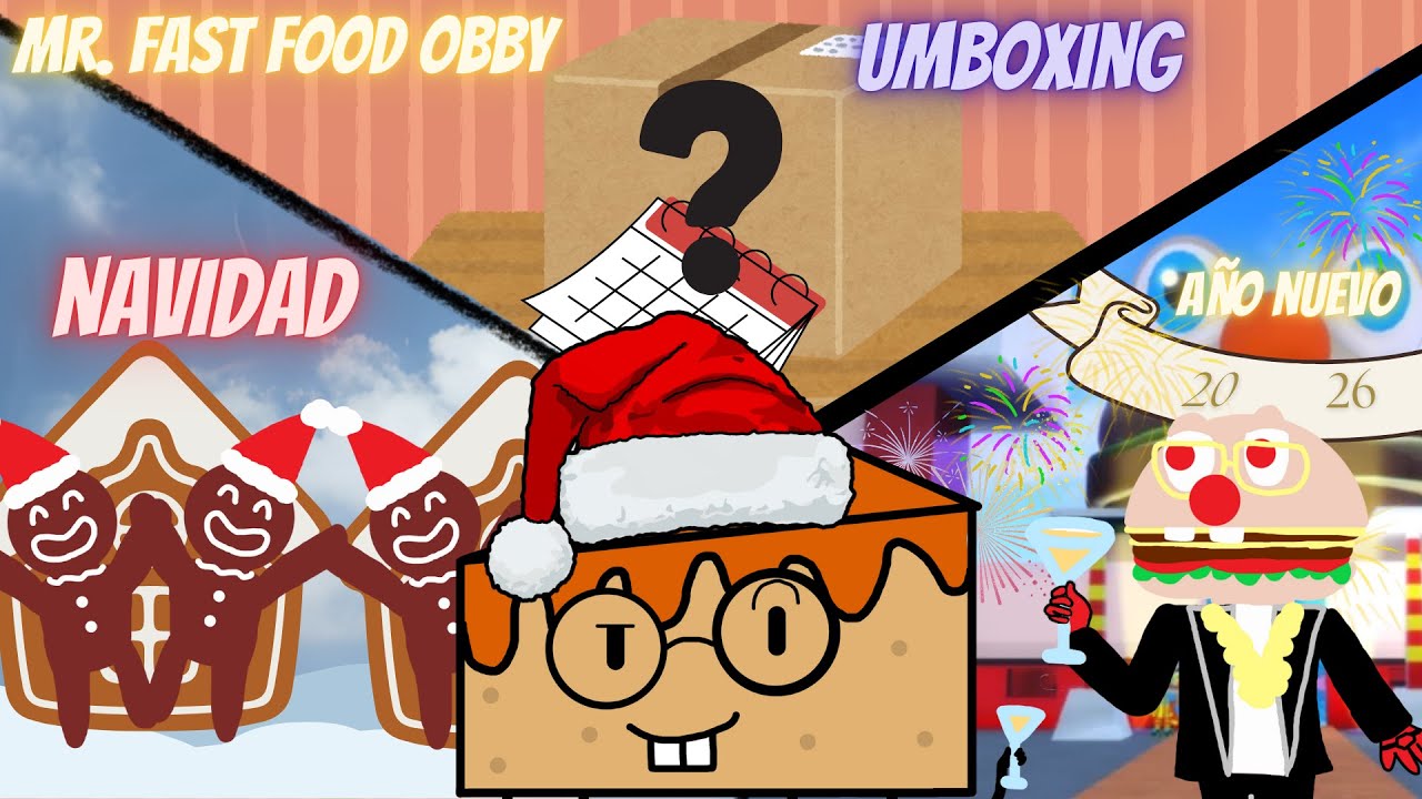 Mr. Fast Food EN NAVIDAD Y AÑO NUEVO + CALENDARIO DE ADVIENTO