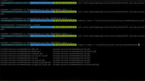 Blue Green Deployment on Istio