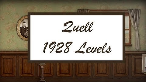 Quell (PC) - All 1928 Level & Jewel Solutions