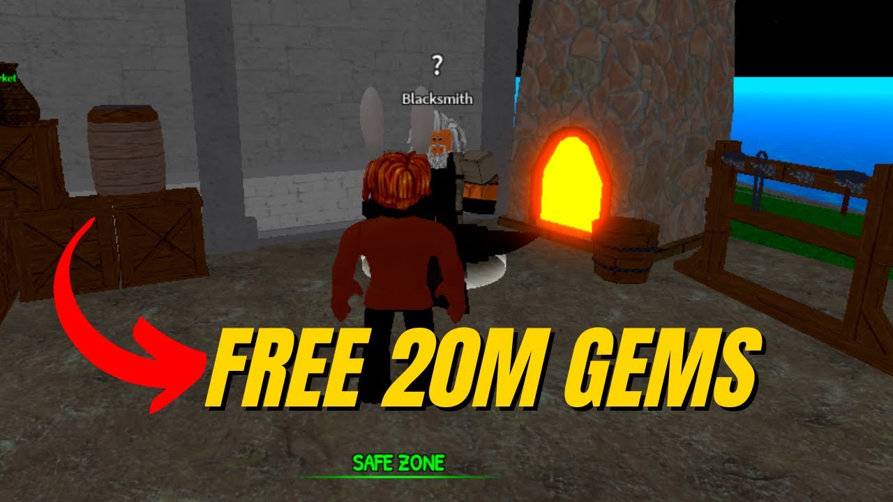 Secret Code Gives 20M Gems King Legacy Roblox YouTube
