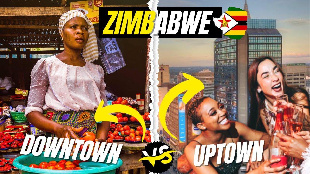 Zimbabwe UNCENSORED: Jamaican Explores Uptown vs. Downtown Harare! | MEGABUSH FAMILY