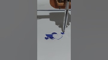 Heart drawing using  CNC plotter