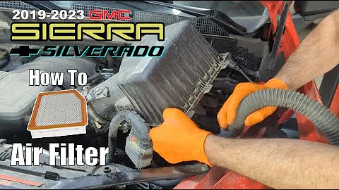 2019-2024 Sierra/Silverado: Engine Air Filter (5.3L)