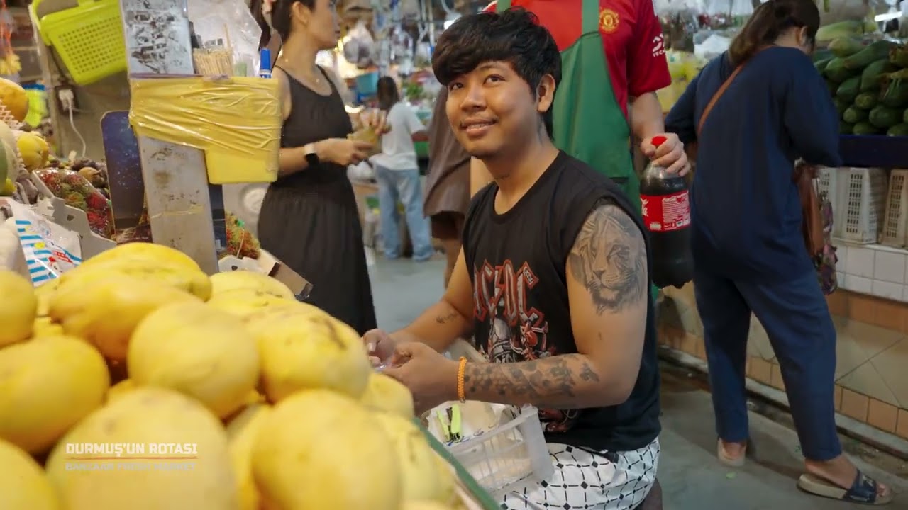 Baanzan Fresh Market / Durmuş'un Rotası-Tayland Bölüm-34 / Phuket