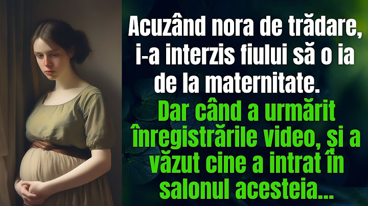 Acuzând nora de trădare, soacra i-a interzis fiului să o ia de la maternitate, dar când a văzut