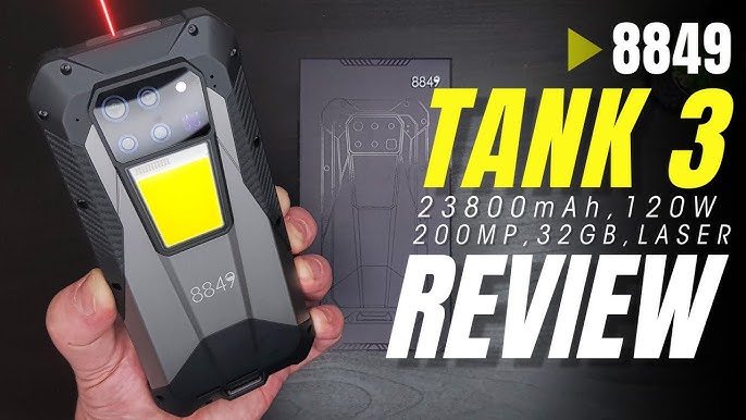 8849 TANK 3 Unihertz Review - México JosechTV 