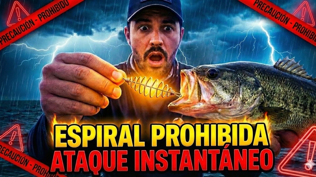Esta simple espiral de alambre hace que los peces ataquen al instante — El método que abandonaron en