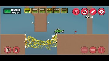 epic bridge builder level 28. how to solve.