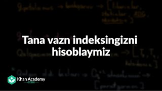 Tana vazn indeksingizni hisoblaymiz | Tibbiyot