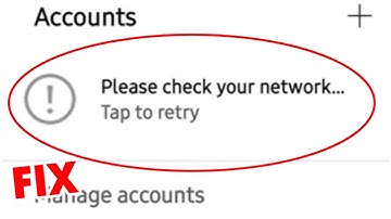 youtube please check your network connection problem