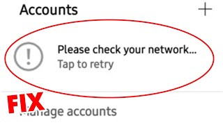 youtube please check your network connection problem