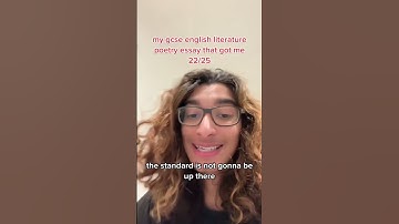 My GCSE English Literature Grade “9” essay | For Year 10’s