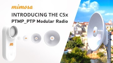 Mimosa Networks  C5x PTMP PTP Modular Radio